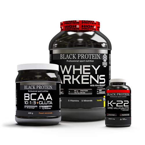 Protéines Pack Reprise Musclée Black Protein - Fitnessboutique