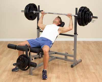 Banc de musculation PowerCenter Combo Bench Bodysolid - FitnessBoutique