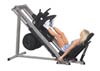 Poste cuisses et mollets Leg Press et Hack Squat 45 Degrés Bodysolid Club Line - Fitnessboutique