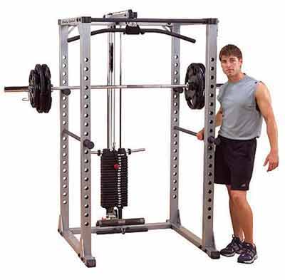 Smith Machine et Squat Cage à squat GPR378 Bodysolid - FitnessBoutique
