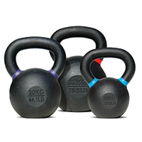Kettlebells Kettlebell 4 kg Black - Light Green Bodysolid - Fitnessboutique