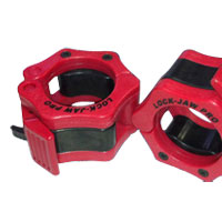 Musculation Bodysolid Pro Lock Jaw Collar Red/Black