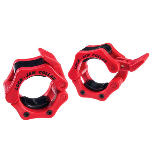 Bodysolid Olympic Lock-Jaw Collar Red