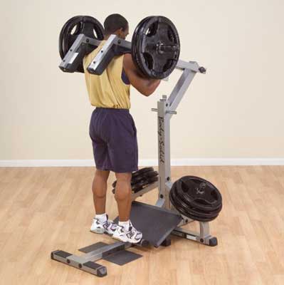 Poste cuisses et mollets Machine à squat / mollet Bodysolid - FitnessBoutique