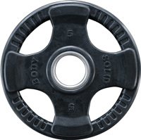 Musculation Bodysolid Disque olympique caoutchouc