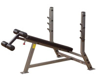 Banc de musculation Banc developpé décliné olympique Bodysolid Club Line - Fitnessboutique