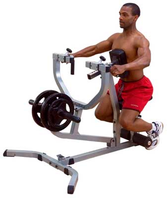  Poste dos et lombaires Seated row machine Bodysolid - FitnessBoutique