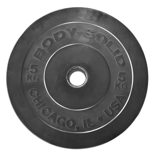 Disque Bodysolid Chicago Olympic Bumper Plate 5 kg