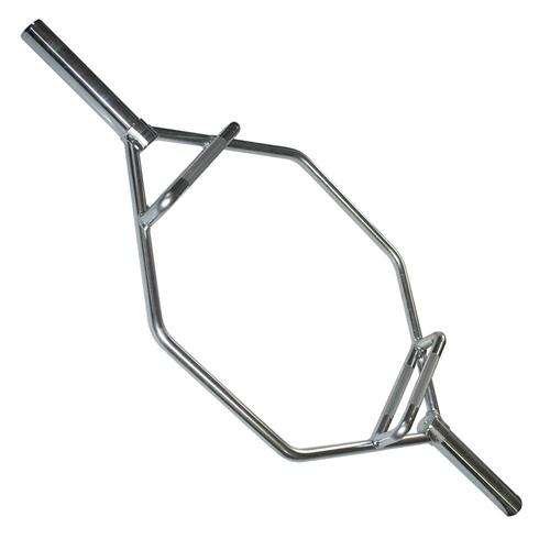 Barre  Olympic Shrug Bar with raised handles Bodysolid - Fitnessboutique