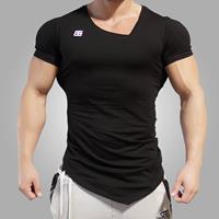 T-shirts Yurei Asymmetric V Neck Body Engineers - Fitnessboutique