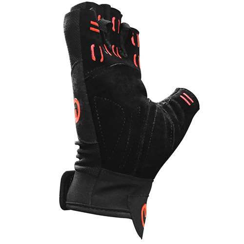 Excellerator Weightlifting gloves Black/Red Taille L
