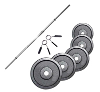 Standard - Diamètre 28mm Pack Barre de 1,83 m + Poids 100 kg Fitness Doctor - Fitnessboutique