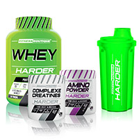 Whey protéine Pack Harder Bodytime Harder - Fitnessboutique