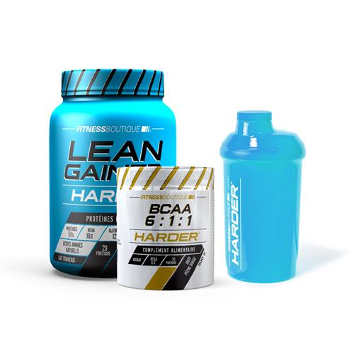 Lean Gainer Pack Harder Prise de Masse Seche Harder - Fitnessboutique