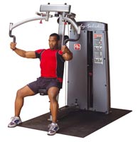 Poste pectoraux et épaules Double poste pectoraux & deltoïdes Bodysolid Pro Dual - Fitnessboutique