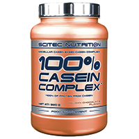 caséine 100% Casein Complex Scitec nutrition - Fitnessboutique
