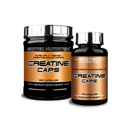 Créatine Pack Creatine Caps SCITEC NUTRITION 120 et 250 Gélules ...