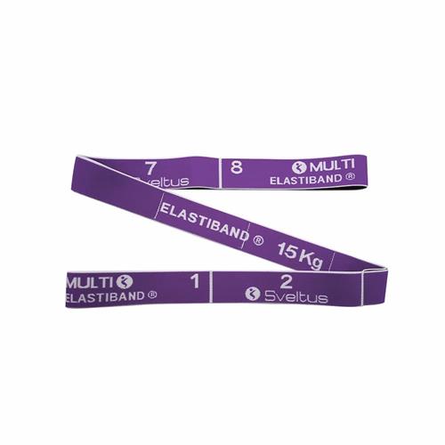 Élastique - Bande de Résistance Sveltus Multi Elastiband violet 15 kg