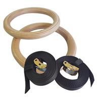 Agilité - Equilibre Anneaux Bois par paire en boîte Sveltus - Fitnessboutique