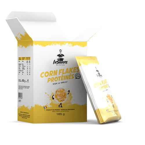Céréales Corn Flakes Protéinés InShape Nutrition - Fitnessboutique