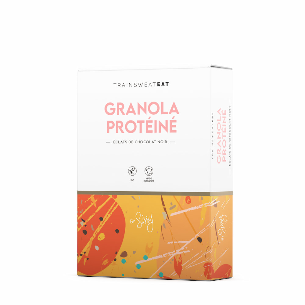  TrainSweatEat Granola protéiné bio